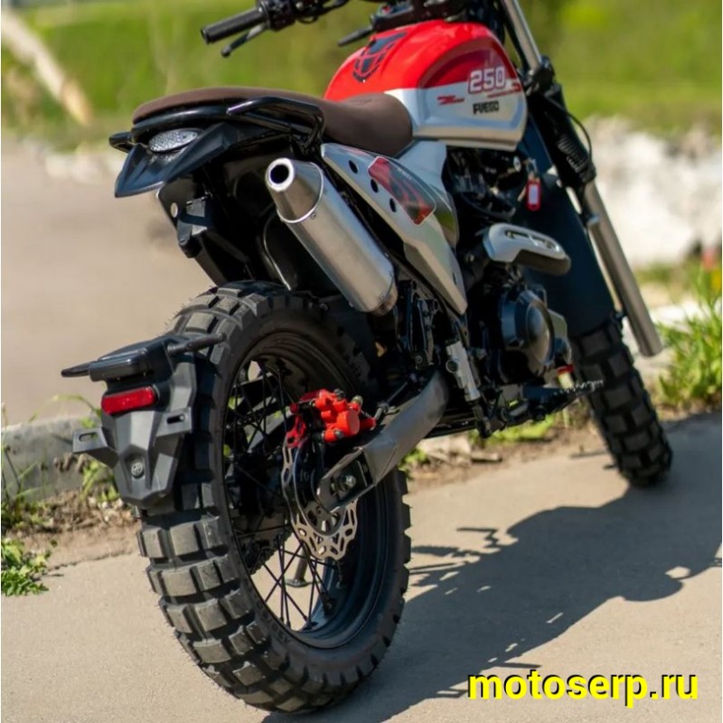 Купить  Мотоцикл FUEGO Rambolor 250  (ЭПТС) 250сс ,4Т,двиг. 166FMM LONCIN RE 250,кол.17"/17" (шт) (Fuego купить с доставкой по Москве и России, цена, технические характеристики, комплектация фото  - motoserp.ru