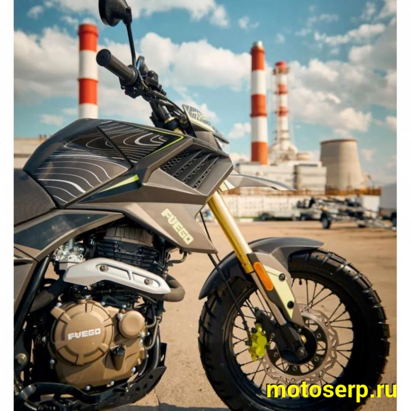 Купить  Мотоцикл внедорожный FUEGO TEKKEN 3.0 2024г (ЭПТС) Тур-эндуро, 17/17, 4Т, 250сс,двиг.171MM , диск/диск, СПИЦЫ (шт) купить с доставкой по Москве и России, цена, технические характеристики, комплектация фото  - motoserp.ru
