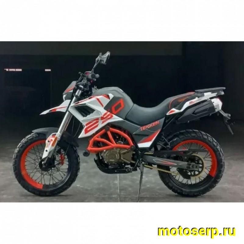 Купить  Мотоцикл внедорожный FUEGO TEKKEN 3.0 2024г (ЭПТС) Тур-эндуро, 17/17, 4Т, 250сс,двиг.171MM , диск/диск, СПИЦЫ (шт) купить с доставкой по Москве и России, цена, технические характеристики, комплектация фото  - motoserp.ru