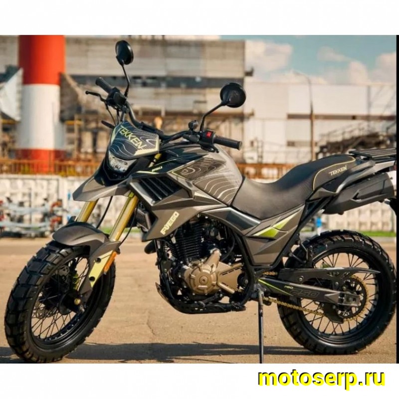 Купить  Мотоцикл внедорожный FUEGO TEKKEN 3.0 2024г (ЭПТС) Тур-эндуро, 17/17, 4Т, 250сс,двиг.171MM , диск/диск, СПИЦЫ (шт) купить с доставкой по Москве и России, цена, технические характеристики, комплектация фото  - motoserp.ru