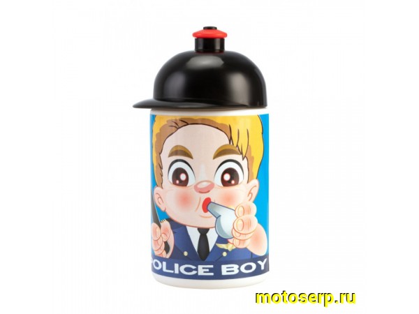 Купить  Бутылочка (фляга) для воды 350 мл. детская Вело (шт) (Байком 8034 купить с доставкой по Москве и России, цена, технические характеристики, комплектация фото  - motoserp.ru