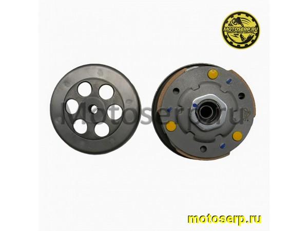 Купить  Сцепление центробежное в сб. (вариатор задний) Yamaha BWS100 и др SEE (щека D-119mm, барабан d-112mm 16зуб.) (шт) (ANKON 030593  купить с доставкой по Москве и России, цена, технические характеристики, комплектация фото  - motoserp.ru