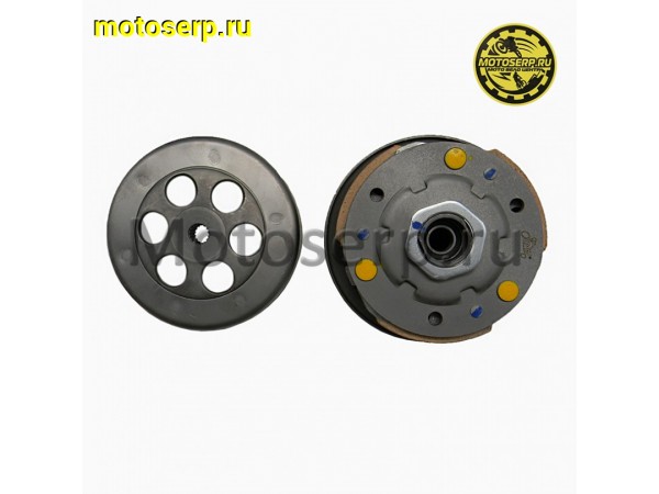Купить  Сцепление центробежное в сб. (вариатор задний) Yamaha BWS100 и др SEE (щека D-119mm, барабан d-112mm 16зуб.) (шт) (ANKON 030593  купить с доставкой по Москве и России, цена, технические характеристики, комплектация фото  - motoserp.ru