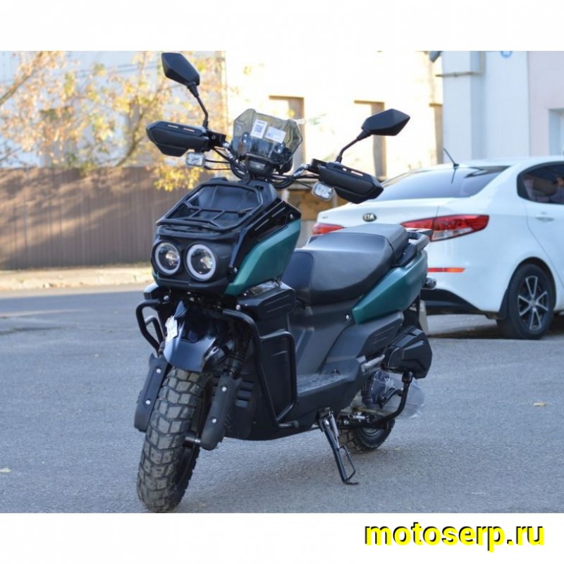 Купить  Скутер MM TANK VECTOR (Вектор) 50cc, 4Т,возд. охл. ,торм. диск/диск., дуги, перед кофр (шт) 01250 (MM 49042  купить с доставкой по Москве и России, цена, технические характеристики, комплектация фото  - motoserp.ru