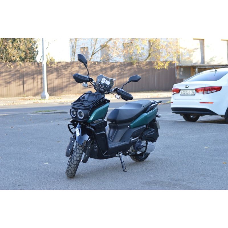 Купить  Скутер MM TANK VECTOR (Вектор) 50cc, 4Т,возд. охл. ,торм. диск/диск., дуги, перед кофр (шт) 01250 (MM 49042  купить с доставкой по Москве и России, цена, технические характеристики, комплектация фото  - motoserp.ru