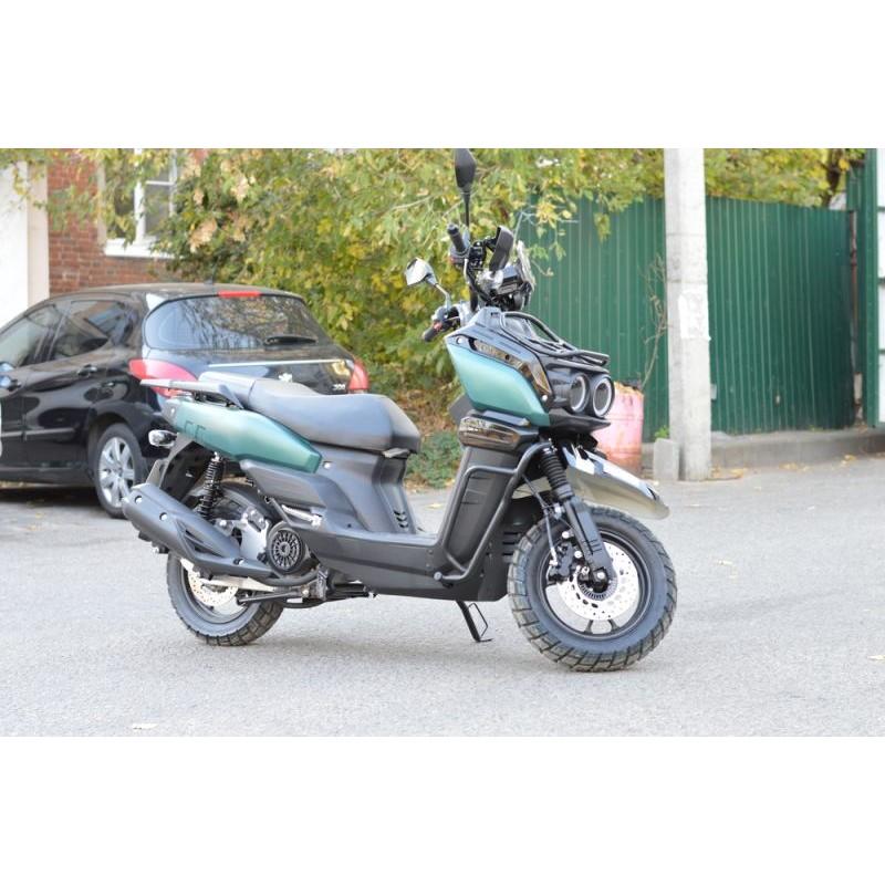Купить  Скутер MM TANK VECTOR (Вектор) 50cc, 4Т,возд. охл. ,торм. диск/диск., дуги, перед кофр (шт) 01250 (MM 49042  купить с доставкой по Москве и России, цена, технические характеристики, комплектация фото  - motoserp.ru