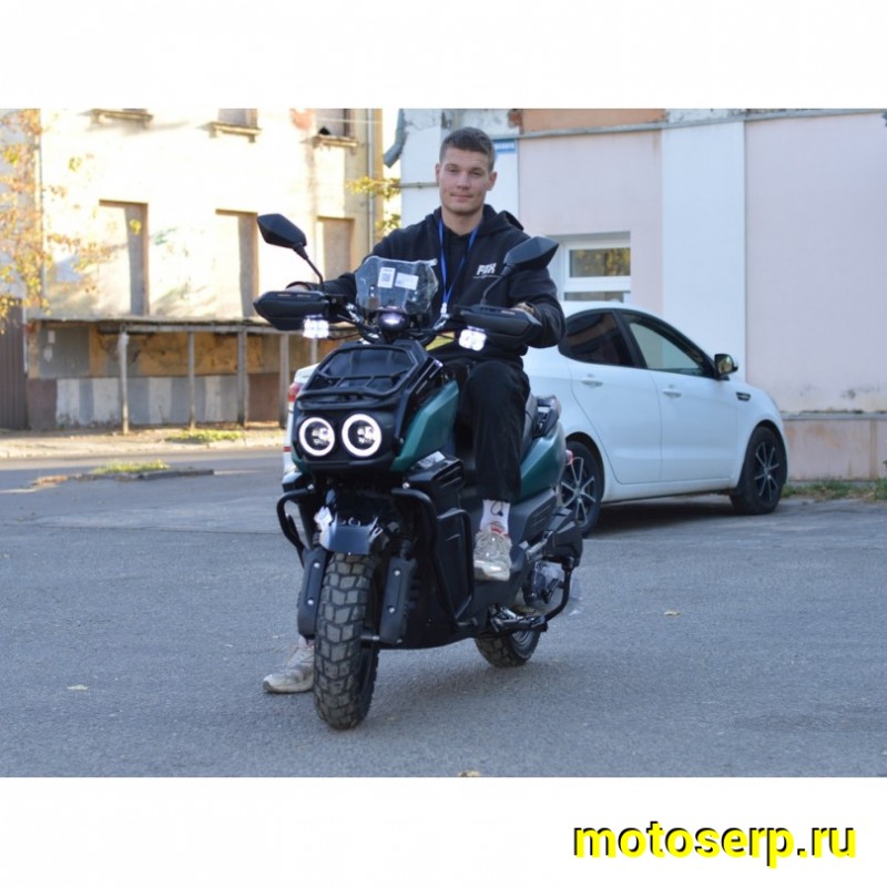 Купить  Скутер MM TANK VECTOR (Вектор) 50cc, 4Т,возд. охл. ,торм. диск/диск., дуги, перед кофр (шт) 01250 (MM 49042  купить с доставкой по Москве и России, цена, технические характеристики, комплектация фото  - motoserp.ru