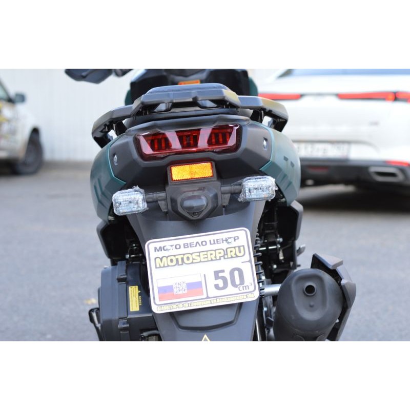 Купить  Скутер MM TANK VECTOR (Вектор) 50cc, 4Т,возд. охл. ,торм. диск/диск., дуги, перед кофр (шт) 01250 (MM 49042  купить с доставкой по Москве и России, цена, технические характеристики, комплектация фото  - motoserp.ru