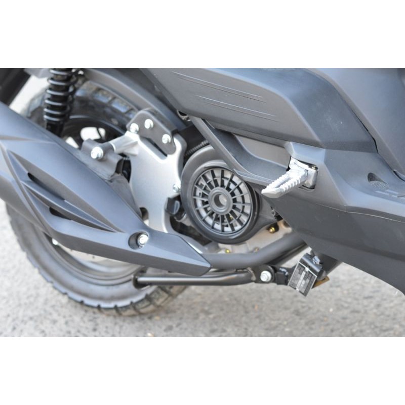 Купить  Скутер MM TANK VECTOR (Вектор) 50cc, 4Т,возд. охл. ,торм. диск/диск., дуги, перед кофр (шт) 01250 (MM 49042  купить с доставкой по Москве и России, цена, технические характеристики, комплектация фото  - motoserp.ru