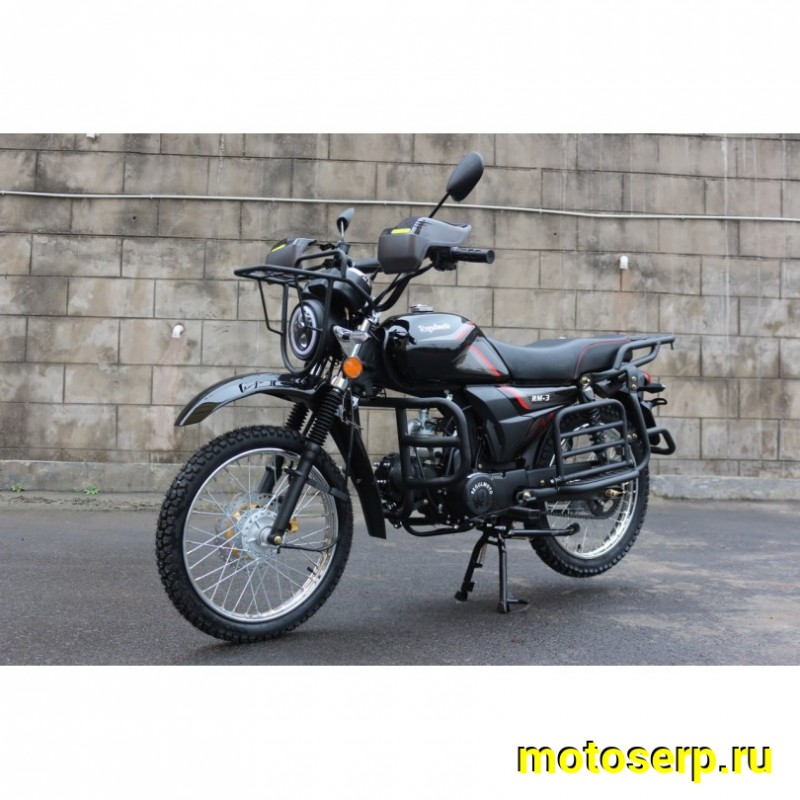 Купить  Мопед Regulmoto Alpha (RM-3) (2025) черный  4Т; 50cc;  колеса 17/17"литые; 4пер, диск/бар (шт) 01250 (ФОТО купить с доставкой по Москве и России, цена, технические характеристики, комплектация фото  - motoserp.ru