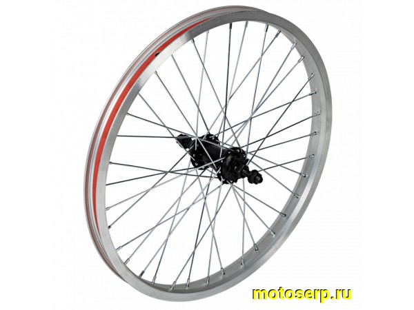 Купить  Колесо 20" двойное заднее алюм. BMX FELGEBIETER ось-D10, втулка с трещеткой 9T Вело (шт) (Пан Х112973 (Грат Вест Х126799 (з) купить с доставкой по Москве и России, цена, технические характеристики, комплектация фото  - motoserp.ru