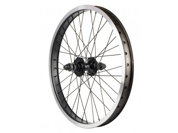 Купить  Колесо 20" двойное заднее алюм. BMX FELGEBIETER пром подшипник, ось-D14, втулка с трещеткой 9T Вело (шт) (Пан Х112975 (Грат Вест Х126572 (з) купить с доставкой по Москве и России, цена, технические характеристики, комплектация фото  - motoserp.ru