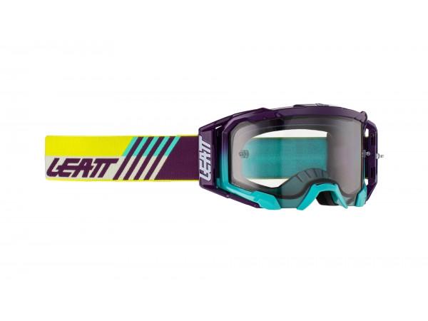 Купить  Очки мото Кросс Leatt Velocity 5.5 Indigo Light Grey 58% (8023020310) (шт) (Fox УТ-00024355 купить с доставкой по Москве и России, цена, технические характеристики, комплектация фото  - motoserp.ru