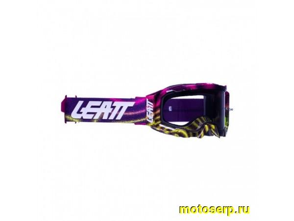 Купить  Очки мото Кросс Leatt Velocity 5.5 Zebra Neon Light Grey 58% (8022010410) (шт) (Fox УТ-00021572 купить с доставкой по Москве и России, цена, технические характеристики, комплектация фото  - motoserp.ru