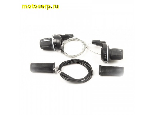 Купить  Шифтер круглый KDSG-12-3SI/7SI NO NAME (Китай) шифтер с грипсами 7+3ск.  Вело (пар) (ML 19441 купить с доставкой по Москве и России, цена, технические характеристики, комплектация фото  - motoserp.ru