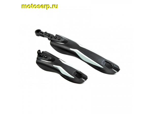 Купить  Крылья пласт 2-х 24"-26" XGNB-018 высокое качество Вело (пар) (ML 07202 купить с доставкой по Москве и России, цена, технические характеристики, комплектация фото  - motoserp.ru