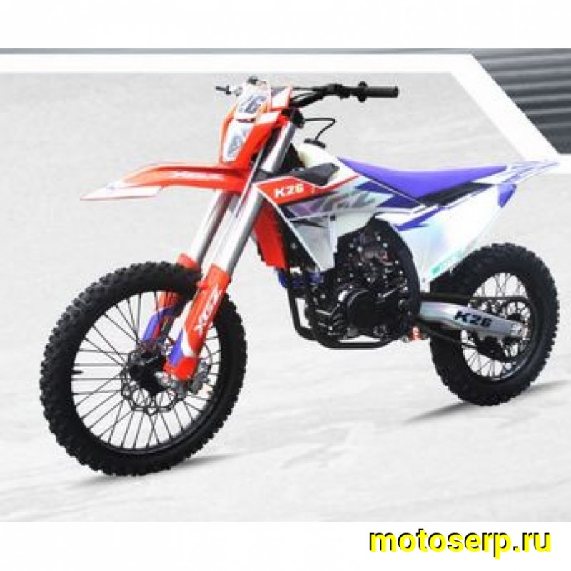 Купить  Мотоцикл Кросс/Эндуро XGZ K26-NB300 (спортинв) 300cc, ZS 174MN (NB300),подвес. MNT, 21"/18" Рама К10, дизайн КТМ 2024г  двиг косоголовый! (шт)  купить с доставкой по Москве и России, цена, технические характеристики, комплектация фото  - motoserp.ru