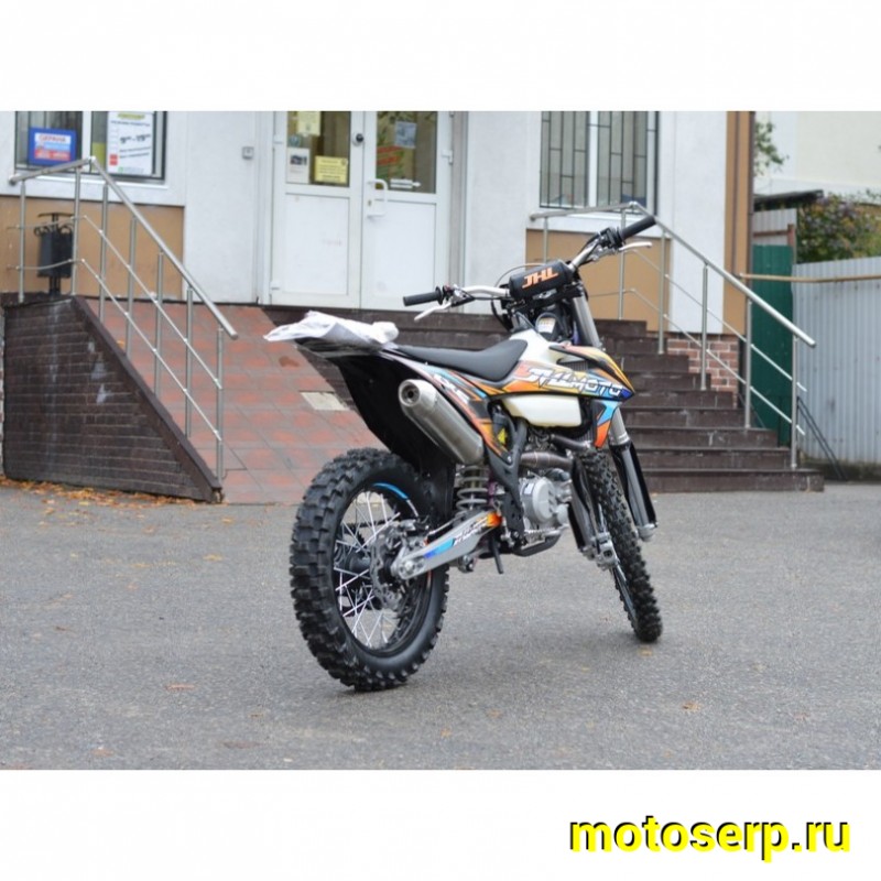 Купить  Мотоцикл Кросс/Эндуро JHL LX6 (спортинв) серый 300cc, ZS174MN (NB300) 21"/18" (шт)  купить с доставкой по Москве и России, цена, технические характеристики, комплектация фото  - motoserp.ru