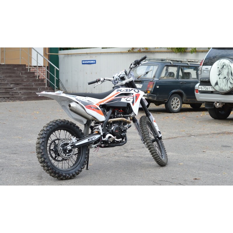 Купить  Мотоцикл Кросс/Эндуро KAYO K5 300 ENDURO 21/18 300сс  NB ZS174NB (спортинв) (шт) (SM  купить с доставкой по Москве и России, цена, технические характеристики, комплектация фото  - motoserp.ru