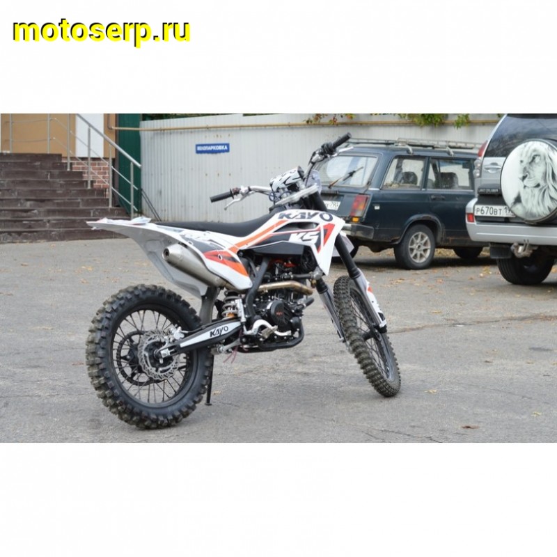 Купить  Мотоцикл Кросс/Эндуро KAYO K5 300 ENDURO 21/18 300сс  NB ZS174NB (спортинв) (шт) (SM  купить с доставкой по Москве и России, цена, технические характеристики, комплектация фото  - motoserp.ru