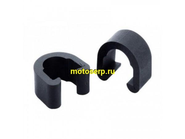 Купить  Держатель (скоба) крепление троса к раме RISK, пластиковая  Вело (шт) (Мир 60210 купить с доставкой по Москве и России, цена, технические характеристики, комплектация фото  - motoserp.ru