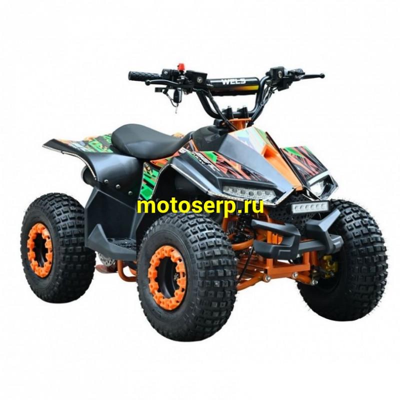 Купить  110cc Квадроцикл Wels TUKAH 110 (спортинв) 6-10 лет, кол.7" автомат, реверс, сигнал с контр. тормоза Диск/диск, музыка, безключевой доступ (шт) (ФОТО купить с доставкой по Москве и России, цена, технические характеристики, комплектация фото  - motoserp.ru