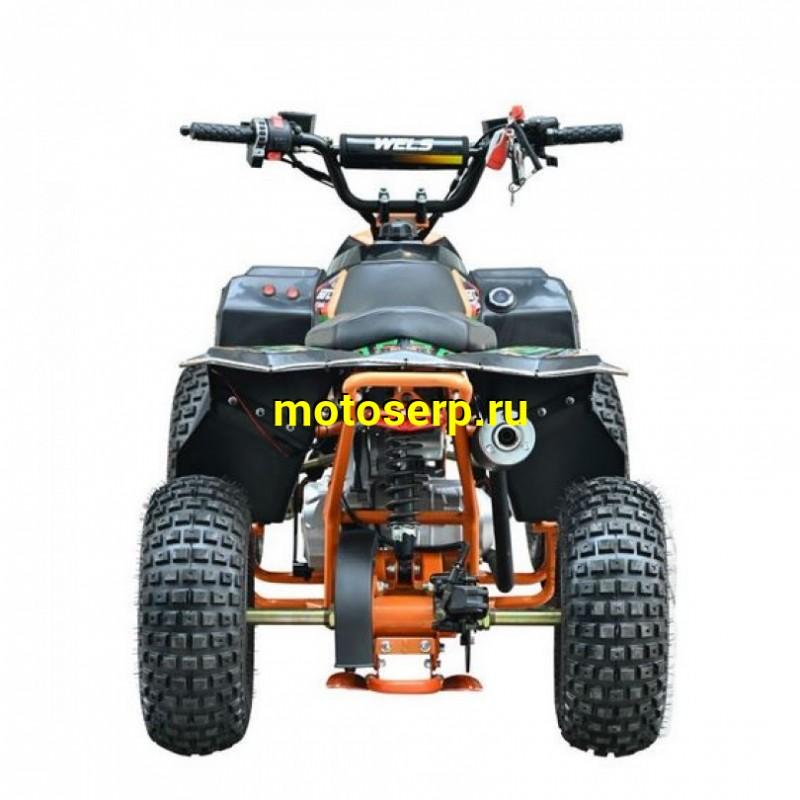 Купить  110cc Квадроцикл Wels TUKAH 110 (спортинв) 6-10 лет, кол.7" автомат, реверс, сигнал с контр. тормоза Диск/диск, музыка, безключевой доступ (шт) (ФОТО купить с доставкой по Москве и России, цена, технические характеристики, комплектация фото  - motoserp.ru