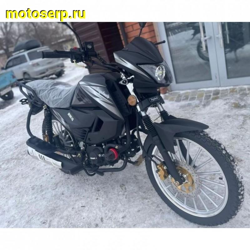 Купить  Мопед Regulmoto Alpha (RM-5) Черный глянец 4Т; 50cc;  колеса 17/17"литые; 4пер, диск/диск, LED фара, USB-порт (шт) 01250 (ФОТО купить с доставкой по Москве и России, цена, технические характеристики, комплектация фото  - motoserp.ru