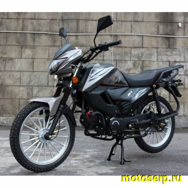 Купить  Мопед Regulmoto Alpha (RM-5) Черный глянец 4Т; 50cc;  колеса 17/17"литые; 4пер, диск/диск, LED фара, USB-порт (шт) 01250 (ФОТО купить с доставкой по Москве и России, цена, технические характеристики, комплектация фото  - motoserp.ru