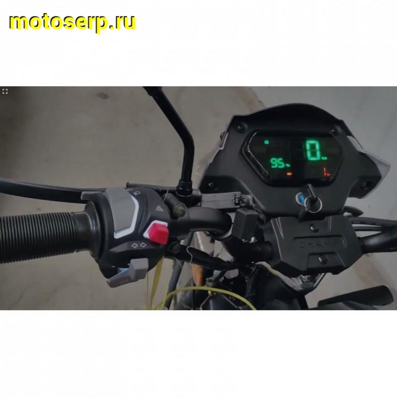 Купить  Мопед Regulmoto Alpha (RM-5) Черный глянец 4Т; 50cc;  колеса 17/17"литые; 4пер, диск/диск, LED фара, USB-порт (шт) 01250 (ФОТО купить с доставкой по Москве и России, цена, технические характеристики, комплектация фото  - motoserp.ru