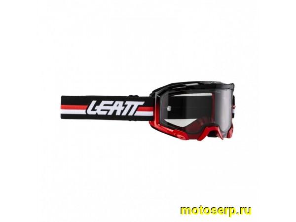 Купить  Очки мото Кросс Leatt Velocity 4.5 Red Light Grey 58% (8024070560) (шт) (Fox УТ-00026165 купить с доставкой по Москве и России, цена, технические характеристики, комплектация фото  - motoserp.ru