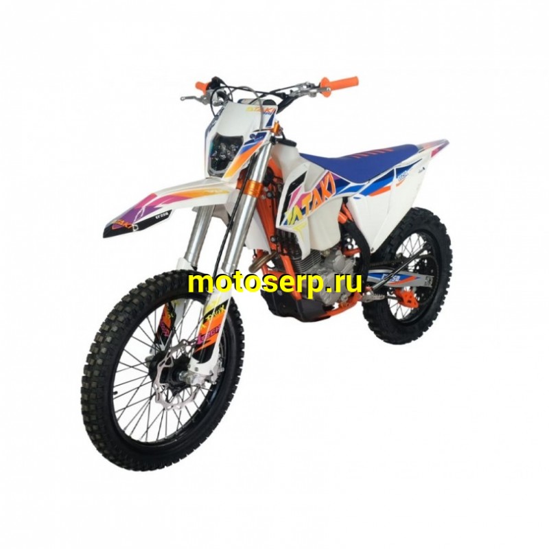 Купить  ====Мотоцикл Кросс/Эндуро ATAKI EF250R (4T 172FMM-6 4V) 21/18 (шт) (SM купить с доставкой по Москве и России, цена, технические характеристики, комплектация фото  - motoserp.ru