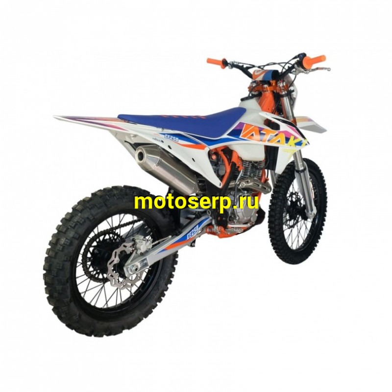 Купить  ====Мотоцикл Кросс/Эндуро ATAKI EF250R (4T 172FMM-6 4V) 21/18 (шт) (SM купить с доставкой по Москве и России, цена, технические характеристики, комплектация фото  - motoserp.ru