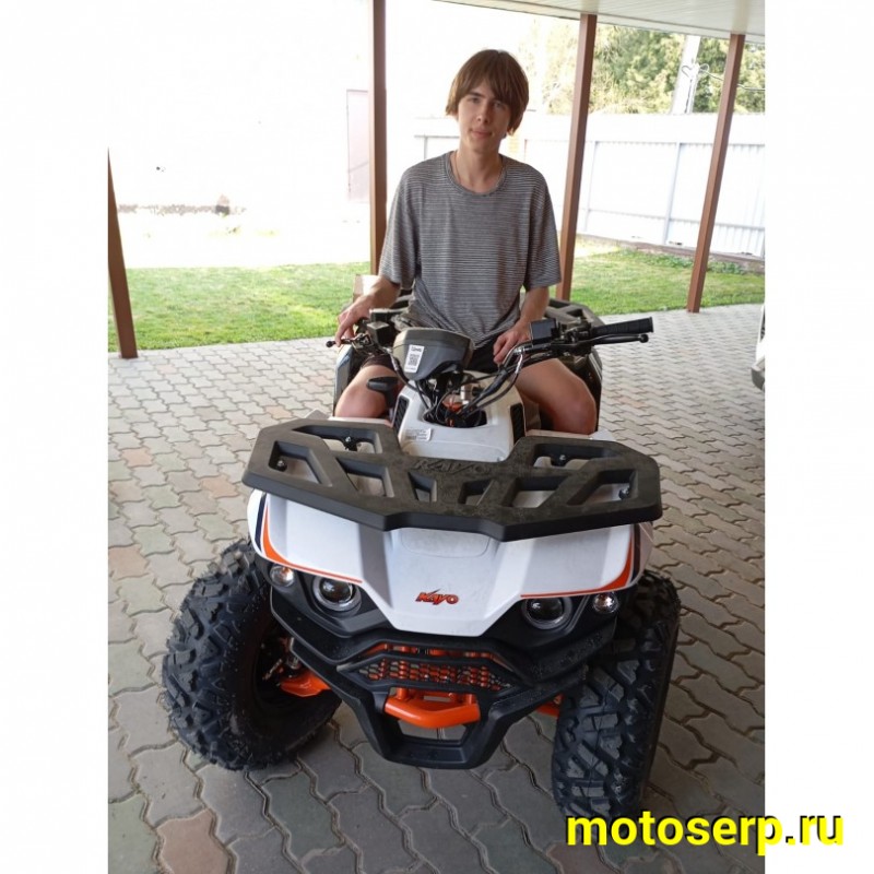 Купить  180cc Квадроцикл KAYO AU180 ПТС  10",  поворот, стоп, приборка, зеркала (шт) (SM  купить с доставкой по Москве и России, цена, технические характеристики, комплектация фото  - motoserp.ru