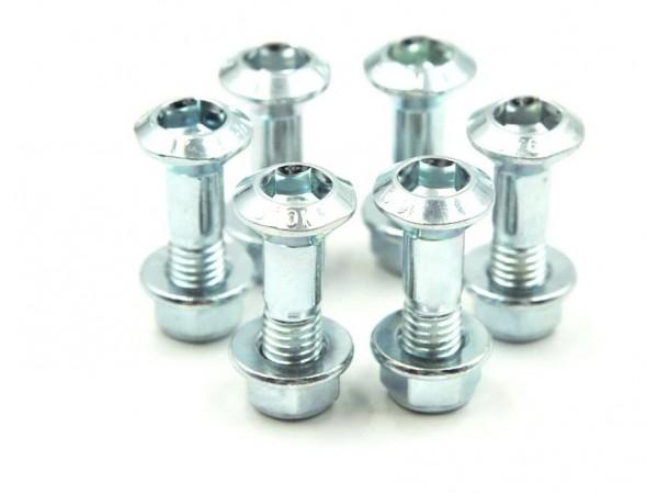 Купить  Болты звезды (винты) 25mm "OTOM", 6шт/набор, M8x25 1,25mm (комп) (JP  купить с доставкой по Москве и России, цена, технические характеристики, комплектация фото  - motoserp.ru