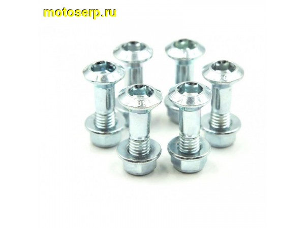 Купить  Болты звезды (винты) 25mm OTOM, 6шт/набор, M8x25 1,25mm (комп) (JP  купить с доставкой по Москве и России, цена, технические характеристики, комплектация фото  - motoserp.ru