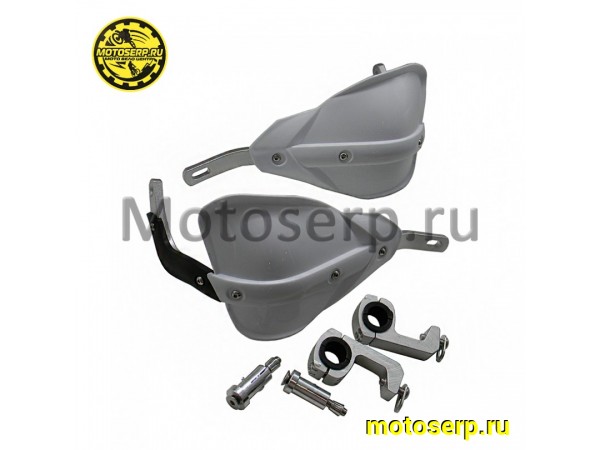 Купить  Защита рук/рычагов (уши) универсальная, армированная Белый (пара) (TATA 800002001 купить с доставкой по Москве и России, цена, технические характеристики, комплектация фото  - motoserp.ru