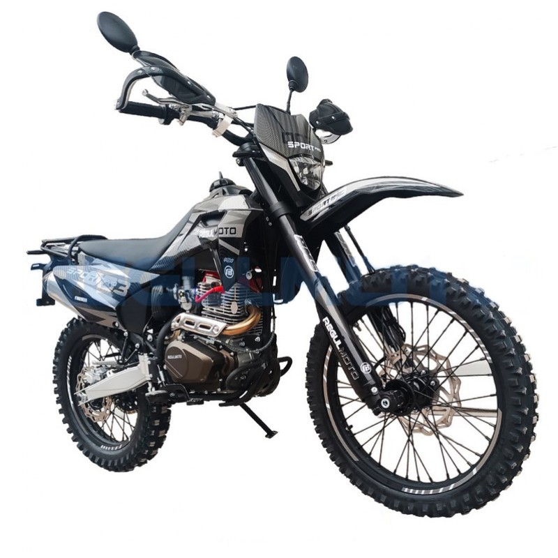Купить  Мотоцикл Кросс/Эндуро Regulmoto Sport-003 PR PRO (4 valves) 6 передач (Черный) (шт) (ФОТО купить с доставкой по Москве и России, цена, технические характеристики, комплектация фото  - motoserp.ru