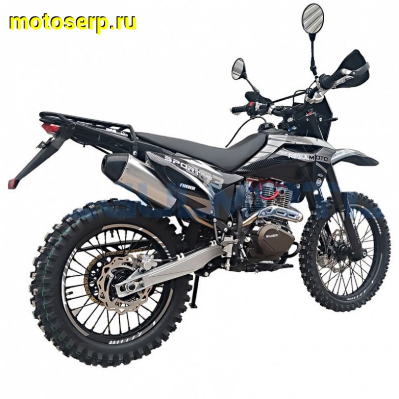 Купить  Мотоцикл Кросс/Эндуро Regulmoto Sport-003 PR PRO (4 valves) 6 передач (Черный) (шт) (ФОТО купить с доставкой по Москве и России, цена, технические характеристики, комплектация фото  - motoserp.ru