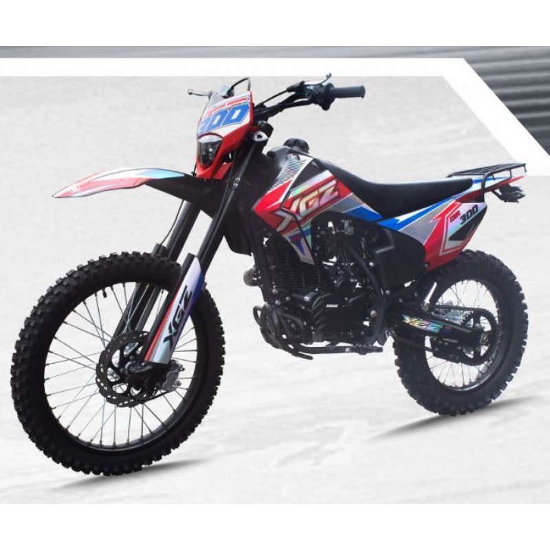 Купить  Мотоцикл Кросс/Эндуро XGZ N911A CB300 / N911K-CB300F (спортинв) ZS175FMM 21/18"(шт) (ФОТО купить с доставкой по Москве и России, цена, технические характеристики, комплектация фото  - motoserp.ru