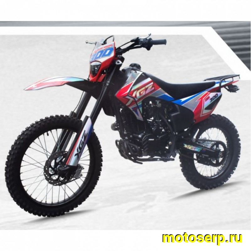 Купить  Мотоцикл Кросс/Эндуро XGZ N911A CB300 С ФАРОЙ и приборкой (спортинв) 175FMM (шт) (ФОТО купить с доставкой по Москве и России, цена, технические характеристики, комплектация фото  - motoserp.ru