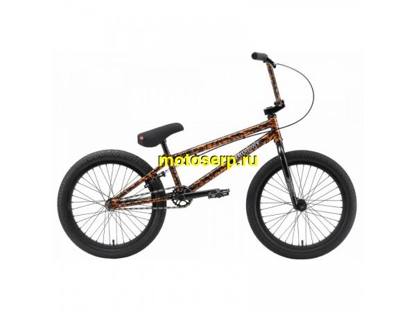 Купить  ====20" BMX TECH TEAM GRASSHOPER (20,5") (2022г) (Тач Тим Грассхопер) 20"; 1ск; рама-сталь; тормоз-V-Brake; оранджево-черный (шт) (Пан купить с доставкой по Москве и России, цена, технические характеристики, комплектация фото  - motoserp.ru