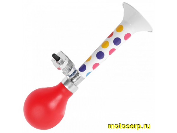 Купить  Сигнал Дудочка VINTAGE круги разного цвета, красная груша Вело (шт) (HR-278 balls купить с доставкой по Москве и России, цена, технические характеристики, комплектация фото  - motoserp.ru