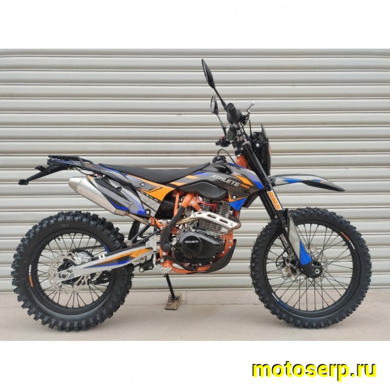 Купить  Мотоцикл Кросс/Эндуро Regulmoto ATHLETE PRO 300 (4 valves) 6 передач 21/18" (шт) (ФОТО купить с доставкой по Москве и России, цена, технические характеристики, комплектация фото  - motoserp.ru