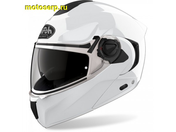 Купить  Шлем трансформер (модуляр) AIROH SPECKTRE COLOR (WHITE GLOSS) (M) (шт) (AIROH купить с доставкой по Москве и России, цена, технические характеристики, комплектация фото  - motoserp.ru