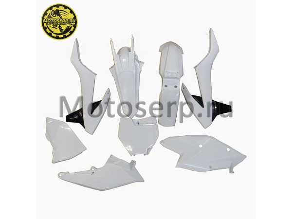 Купить  Комплект пластика KTM SX 125/150 16-18 SX 250 17-18 SX-F 250/350/450 16-18 XC 250/300 17-18 XC-F 250/350/450 16-18 EXC 250 белый OTOM (комп) (JP купить с доставкой по Москве и России, цена, технические характеристики, комплектация фото  - motoserp.ru