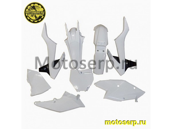 Купить  Комплект пластика KTM SX 125/150 16-18 SX 250 17-18 SX-F 250/350/450 16-18 XC 250/300 17-18 XC-F 250/350/450 16-18 EXC 250 белый OTOM (комп) (JP купить с доставкой по Москве и России, цена, технические характеристики, комплектация фото  - motoserp.ru