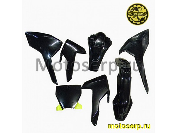 Купить  Комплект пластика HUSQVARNA TE FC 250/350/450 16-18 FX 350/450 17-18 TC 125 16-18 TC 250 17-18 TX 300 17-18 FE 250-501 17-19 TE OTOM черный (комп) (JP купить с доставкой по Москве и России, цена, технические характеристики, комплектация фото  - motoserp.ru