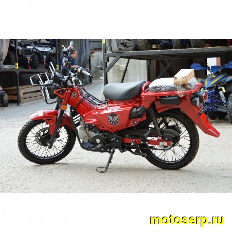 Купить  Мопед MM XTRAIL 2 (ИксТраил - 50)  реплика Honda TRAIL, 50сс 4Т П/Автом, 17/17" широк. багажн. (шт) 01250 (MM  купить с доставкой по Москве и России, цена, технические характеристики, комплектация фото  - motoserp.ru