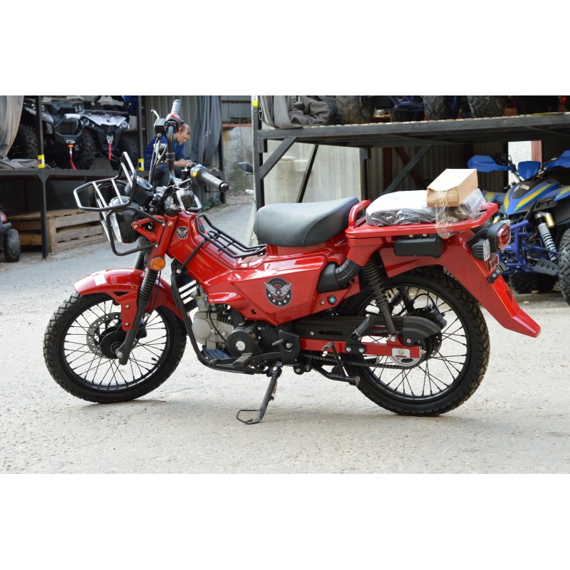 Купить  Мопед MM XTRAIL 2 (ИксТраил - 50)  реплика Honda TRAIL, 50сс 4Т П/Автом, 17/17" широк. багажн. (шт) 01250 (MM  купить с доставкой по Москве и России, цена, технические характеристики, комплектация фото  - motoserp.ru